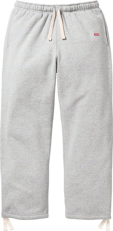 Supreme Small Box Drawcord Sweatpant Grey (WORN)