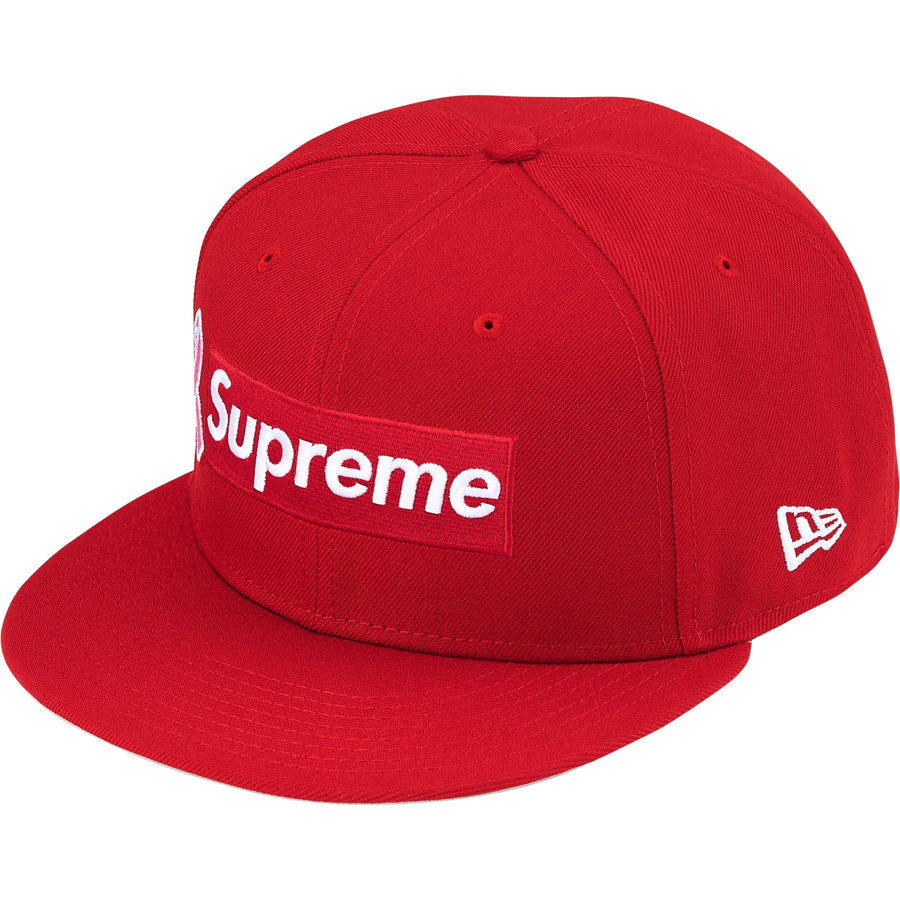 Supreme Breast Cancer Box Logo New Era Fitted Red