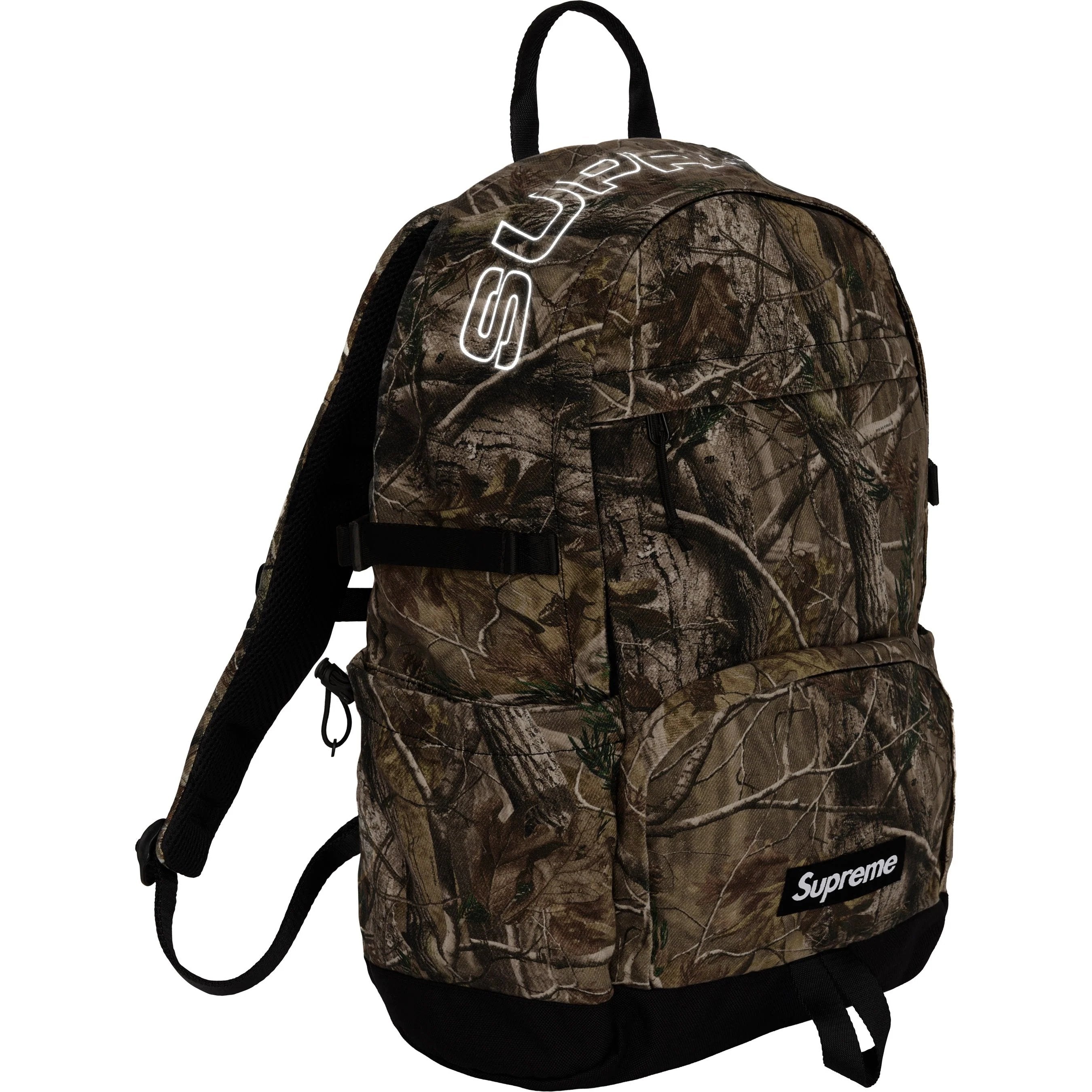 s*p様 SUPREME 19AW Backpack Real Tree Cam Supreme Denim Backpack Real Tree Camo – RIF LA