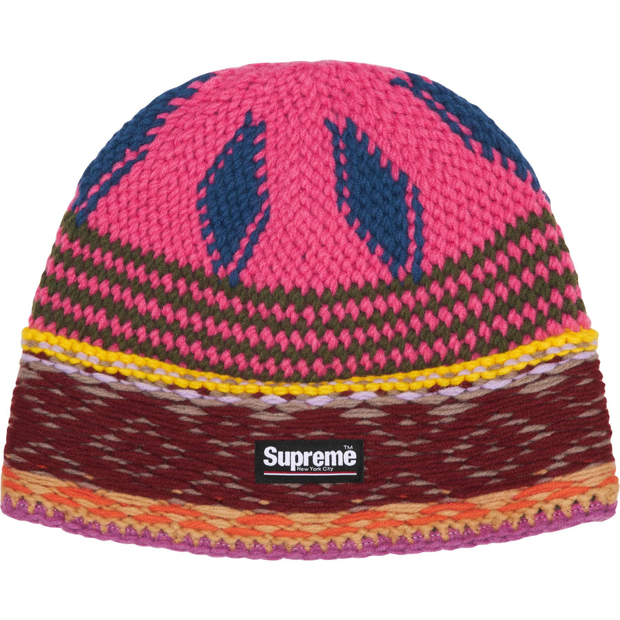 Supreme Diamond Beanie Pink