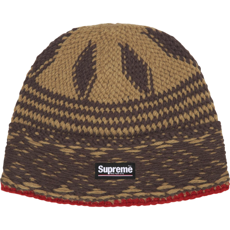 Supreme Diamond Beanie Khaki