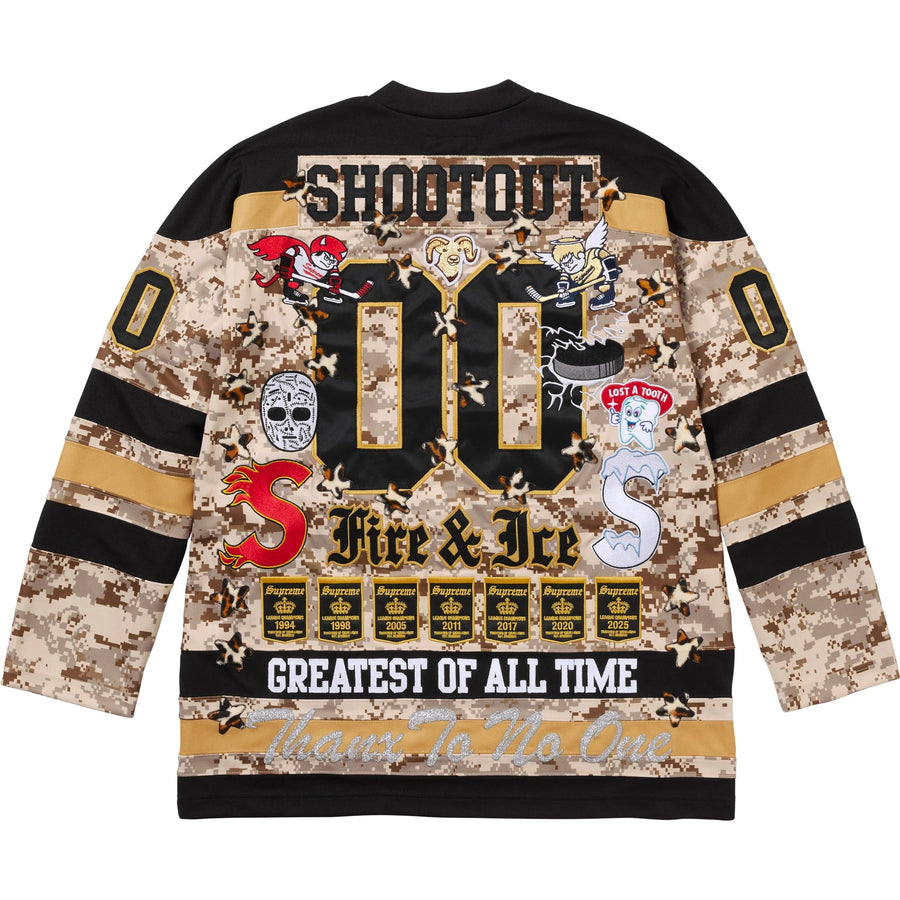 Supreme Fire & Ice Hockey Jersey Digi Camo