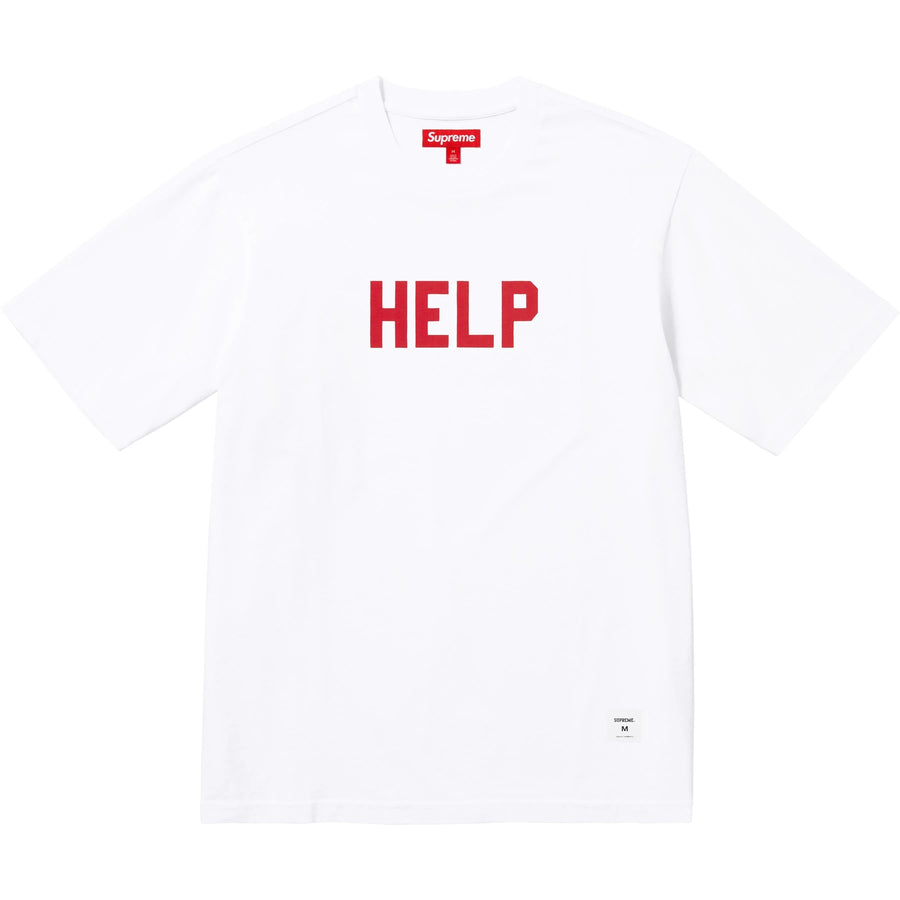 Supreme Help Tee White (WORN)