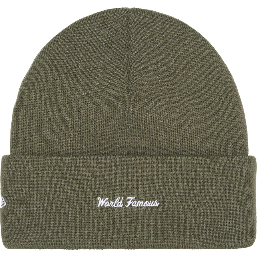 Supreme New Era Box Logo Beanie Olive (FW25) – RIF LA Supreme New Era Box Logo Beanie Olive (FW25) – RIF LA