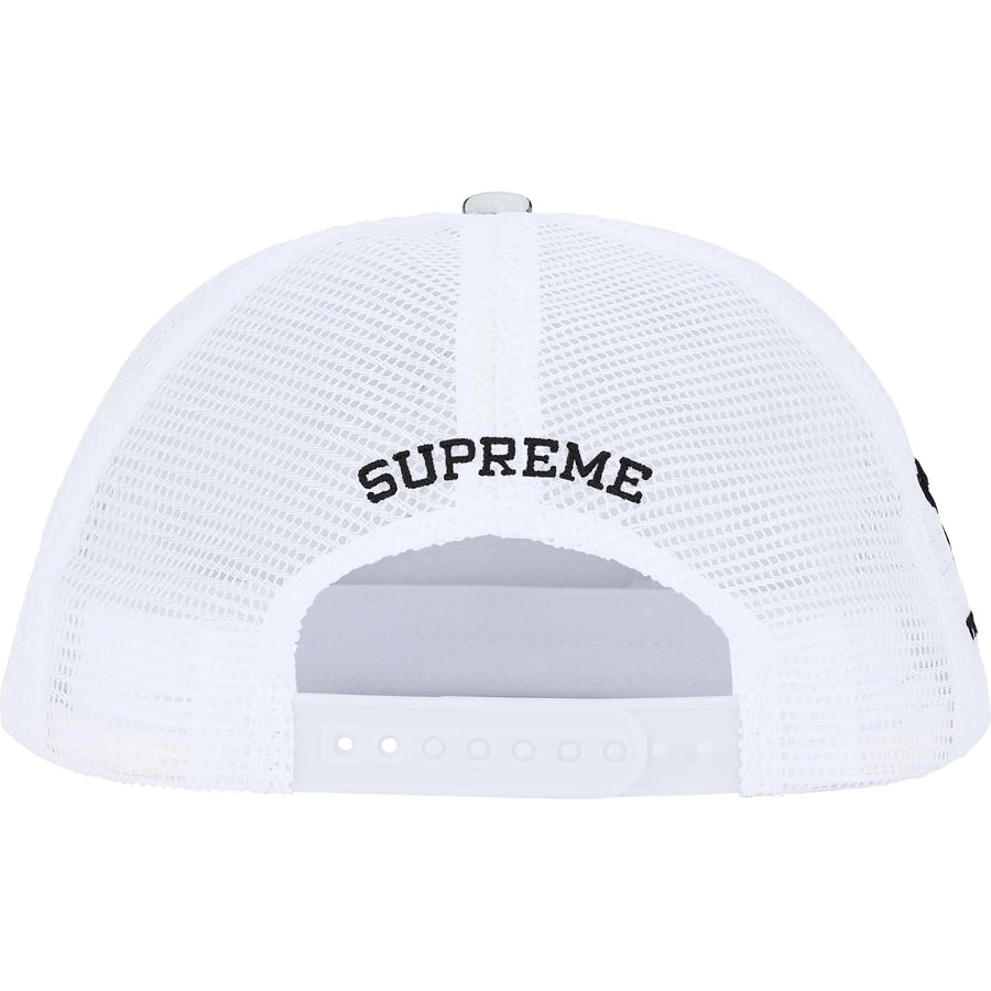 Supreme Pinup Mesh Back 5-Panel Cap White Camo