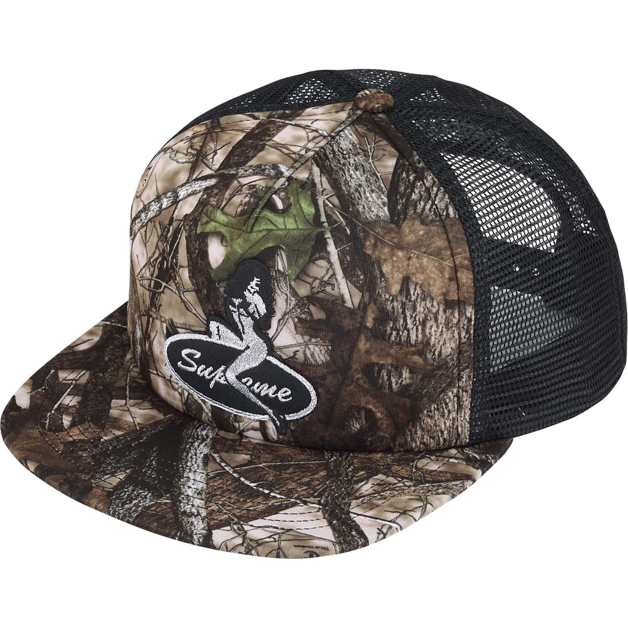 Supreme Pinup Mesh Back 5-Panel Cap Olive Camo