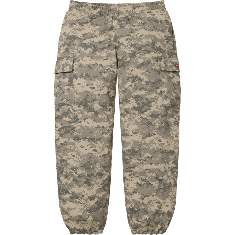 Supreme Small Box Cargo Sweatpant Digi Camo (WORN)