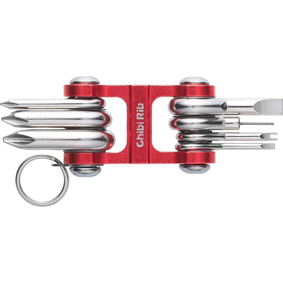 Supreme Chibi Rib Keychain Red