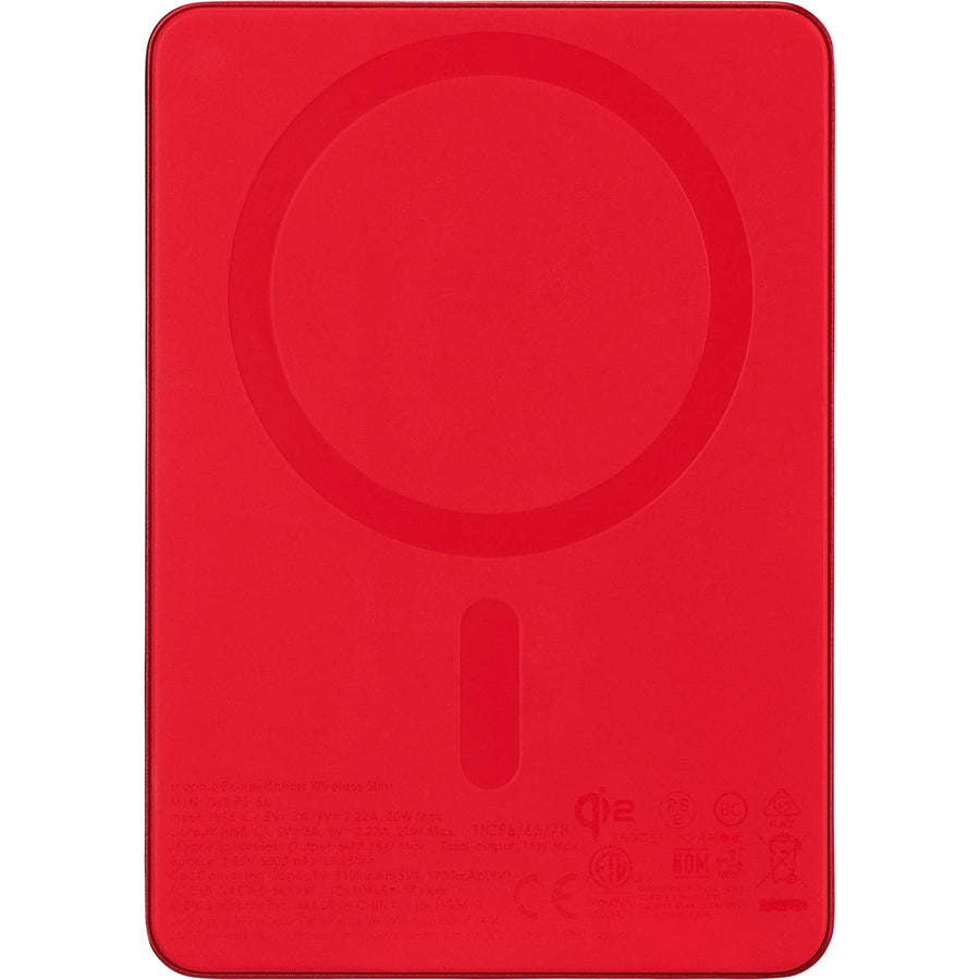 新品 Supreme x mophie Qi2 Powerstation Red Supreme mophie Qi2 Powerstation Red – RIF LA