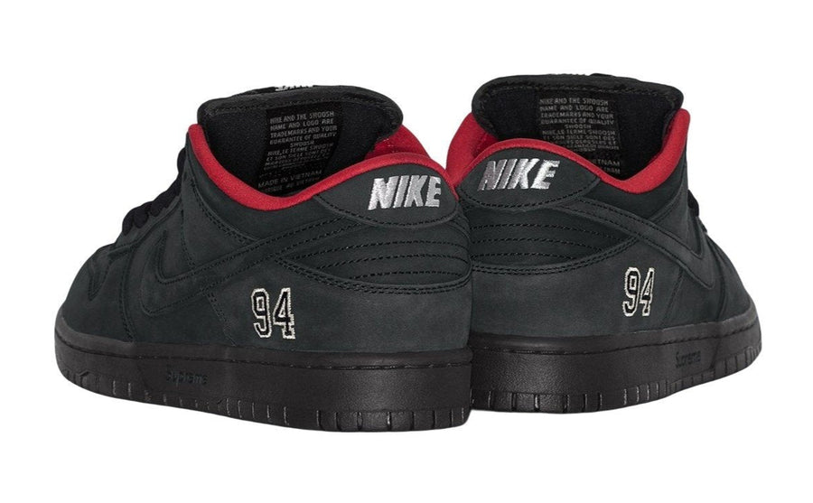 Nike SB Dunk Low Supreme 94 Black