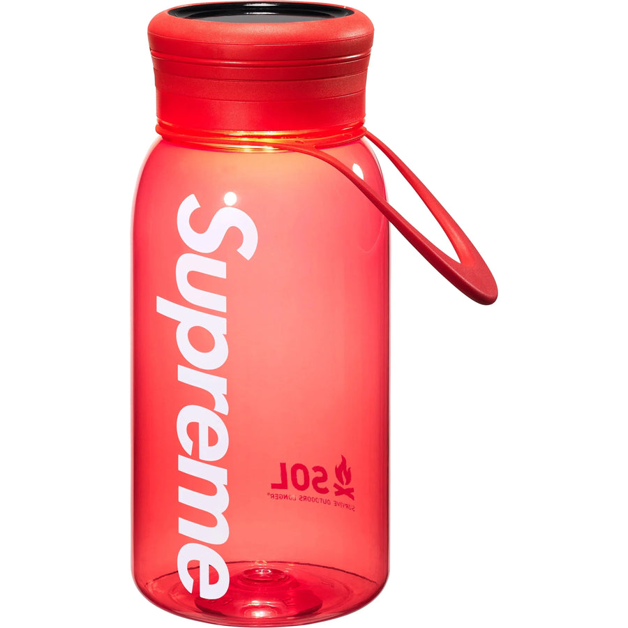 Supreme Sol Water Bottle Lantern Red