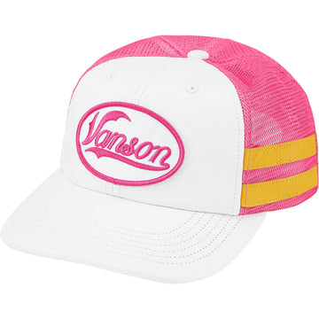 Supreme x Vanson Mesh Back 6-Panel Cap White