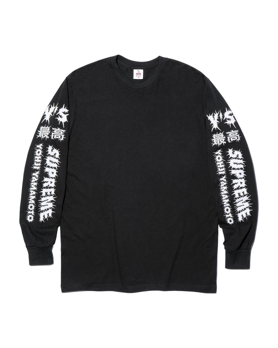 Supreme x Yohji Yamamoto Y's by Yohji L/S Tee Black