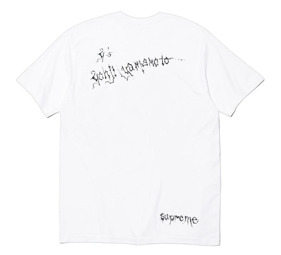 Supreme x Yohji Yamamoto Y's by Yohji Thinker Tee White