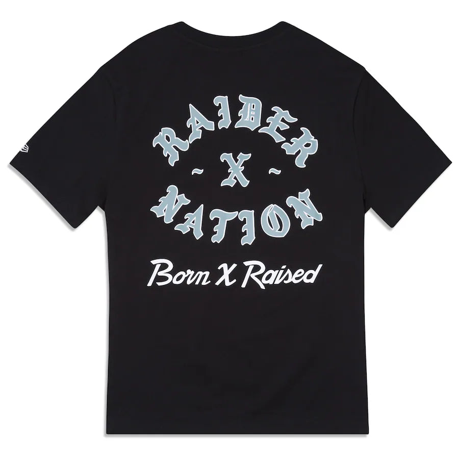 Born X Raised Las Vegas Raiders Logo Tee Black – RIF LA