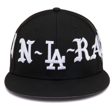 Born X Raised Los Angeles Dodgers Crown New Era Black