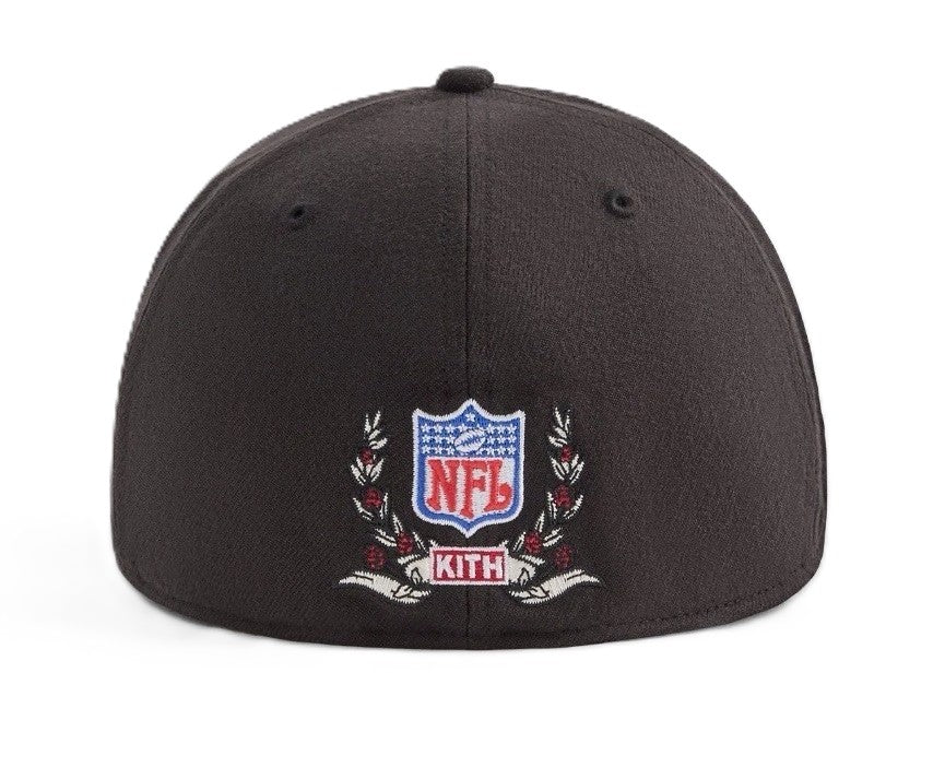 Kith x NFL x '47 Brand San Francisco 49ers Wool Blend Franchise Cap Black