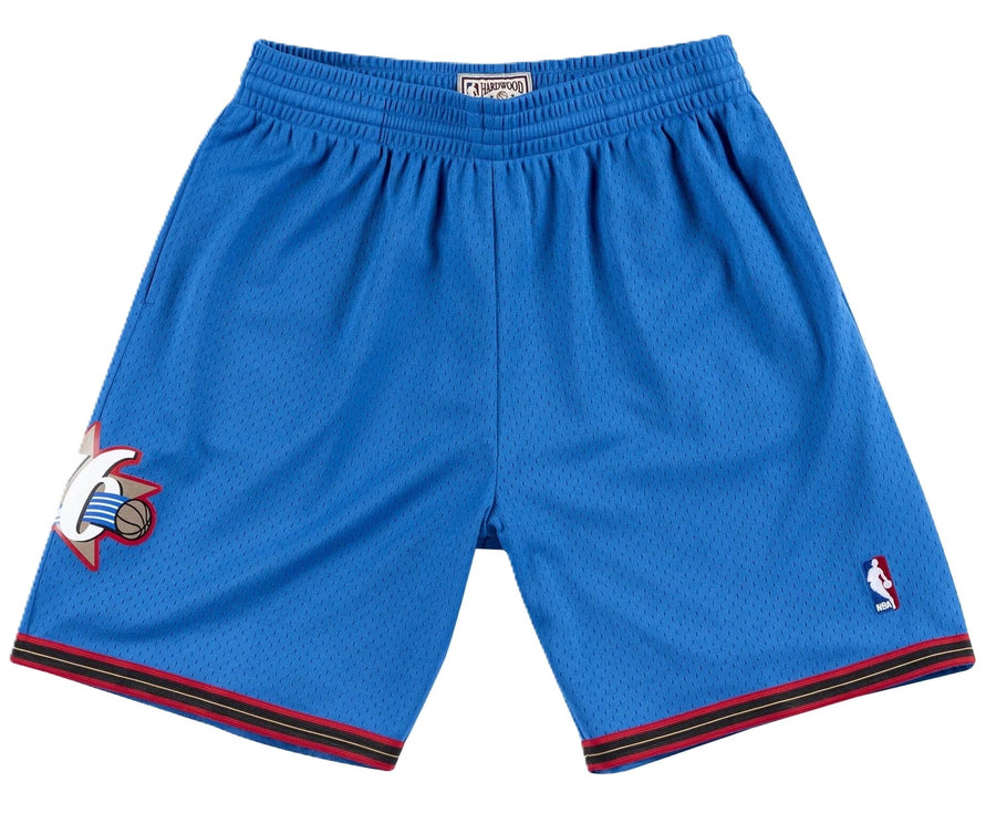 Mitchell & Ness '99-'00 Philadelphia 76ers Alternate Swingman Shorts Royal