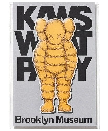 KAWS What Party Chum Magnet Orange