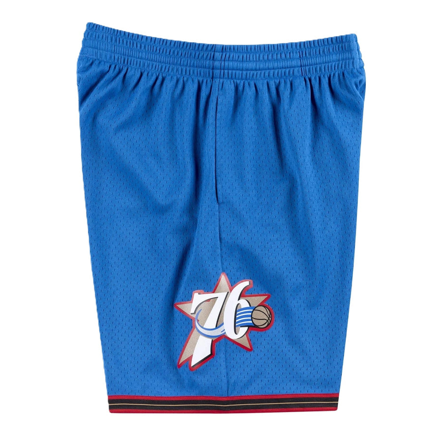 Mitchell & Ness '99-'00 Philadelphia 76ers Alternate Swingman Shorts Royal