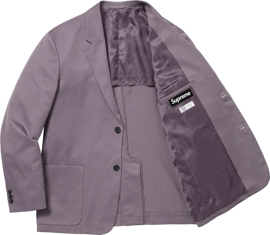 Supreme Sea Island Cotton Suit Purple