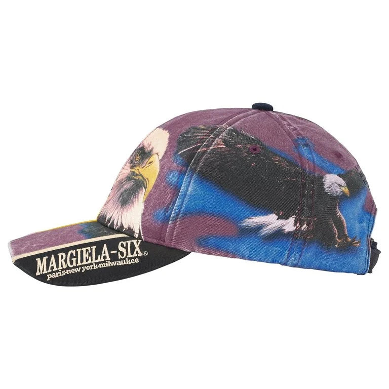 x Supreme NAVY 6-Panel Split Margiela MM6 supreme 帽子 MM6 SUP-SS26-1013-NVY 'Navy' 6-Panel Split Margiela Maison 帽子