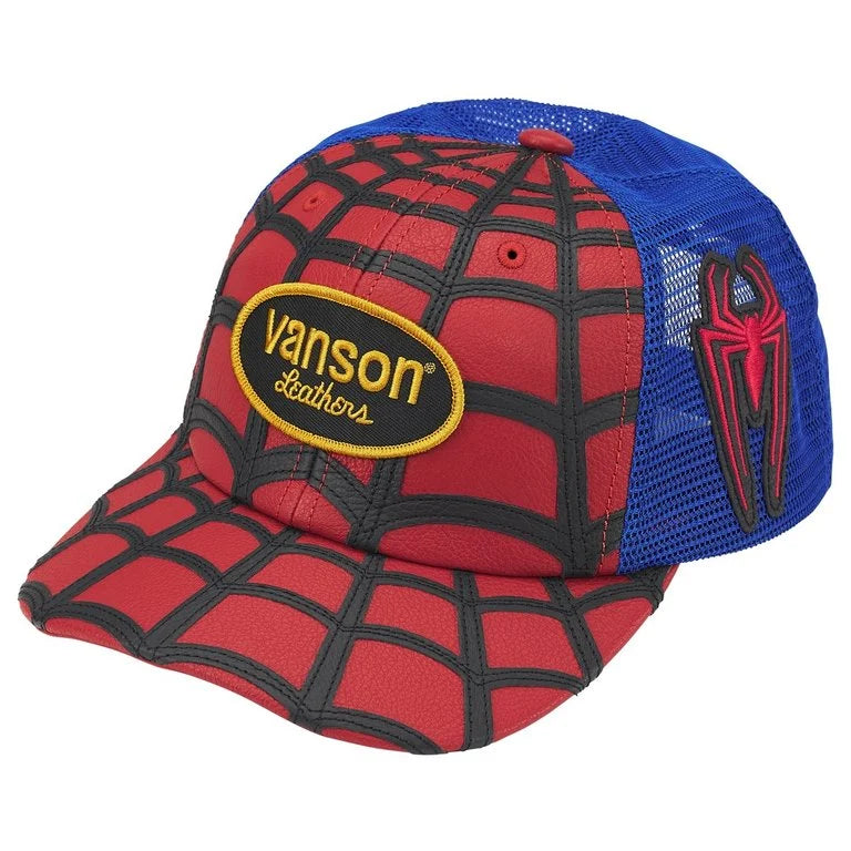 Supreme x Vanson Spider-Man Mesh Back 6-Panel Cap (Red) – RIF LA