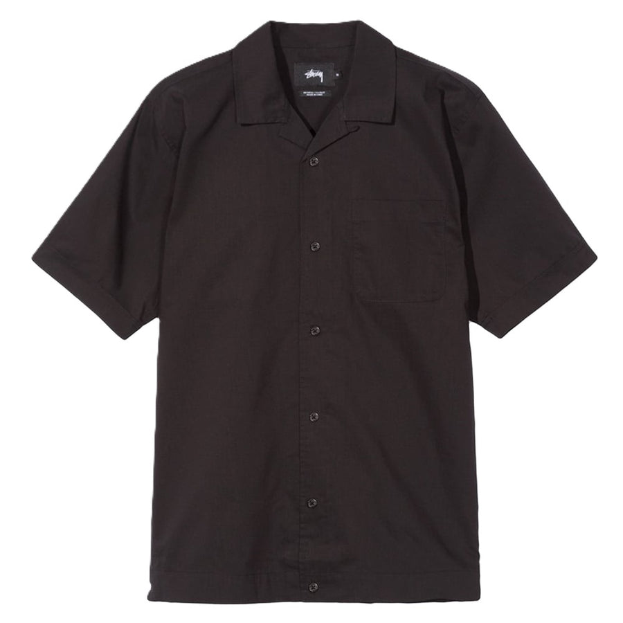 Stussy Hellshire Bowling Shirt Black