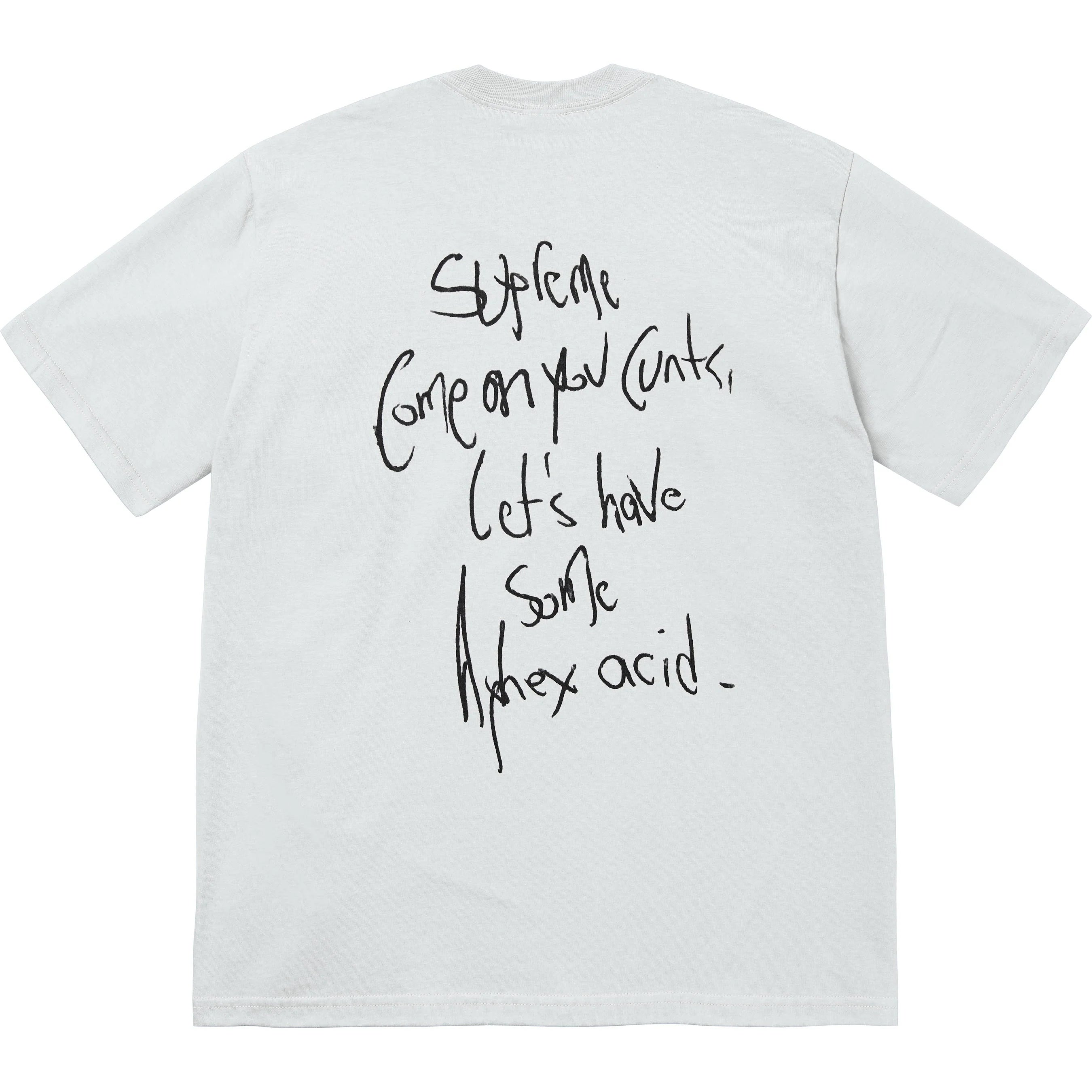 Supreme Aphex Twin Windowlicker Tee Cement – RIF LA