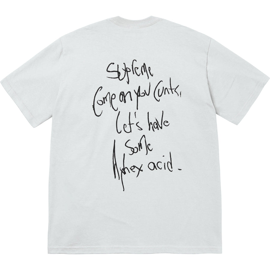 Supreme Aphex Twin Windowlicker Tee Cement