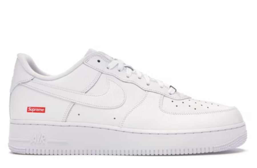 Nike Air Force 1 Low Supreme White (WORN) – RIF LA