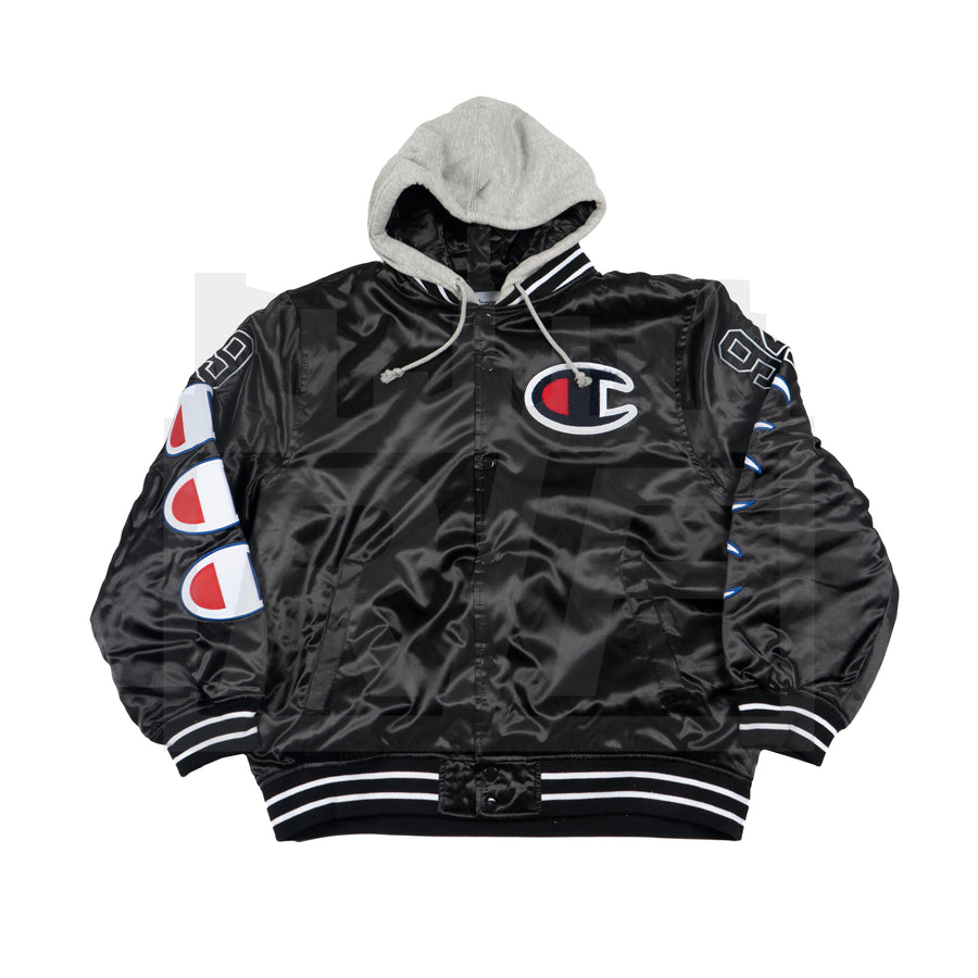 Champion Jacket (F/W18) Black – RIF LA