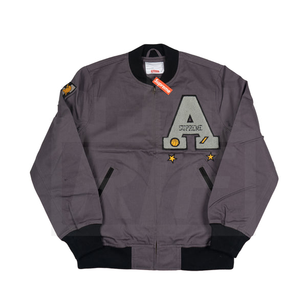 Supreme Cadet Varsity Jacket (S/S13) Grey – RIF LA