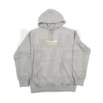 Supreme Bling Box Logo hoodie Boys (S/S13) Grey