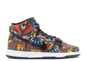 Nike Dunk SB High Concepts Stained Glass (WORN)
