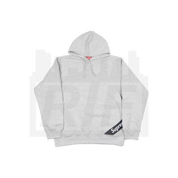Supreme Corner Label hoodie Boys (S/S18) Grey
