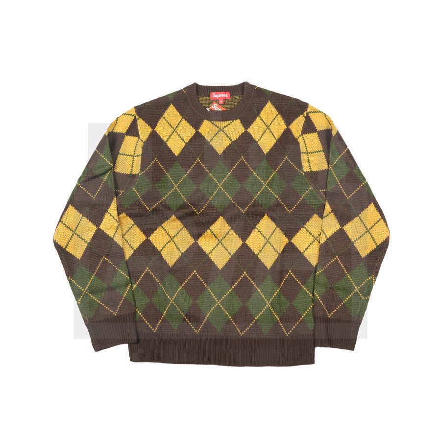 Louis Vuitton Supreme Sweater Brown