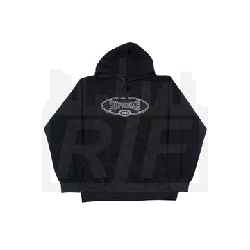 Supreme Fleece hoodie Boys (S/S18) Black