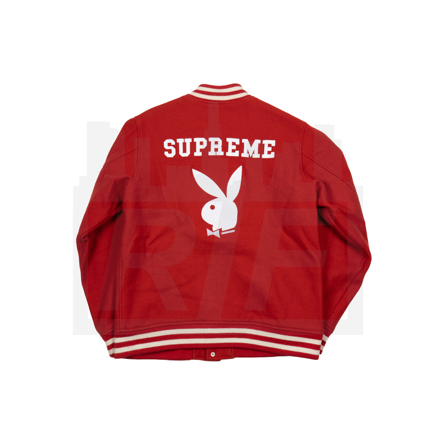 Supreme Playboy Jacket Red