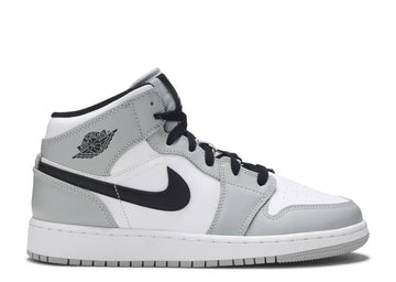Jordan Nike 1 Mid Light Smoke Grey (GS)