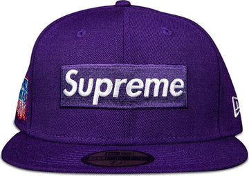 Supreme x New Era Champions Box Logo Hat 'Black' | Men's Size 7.5
