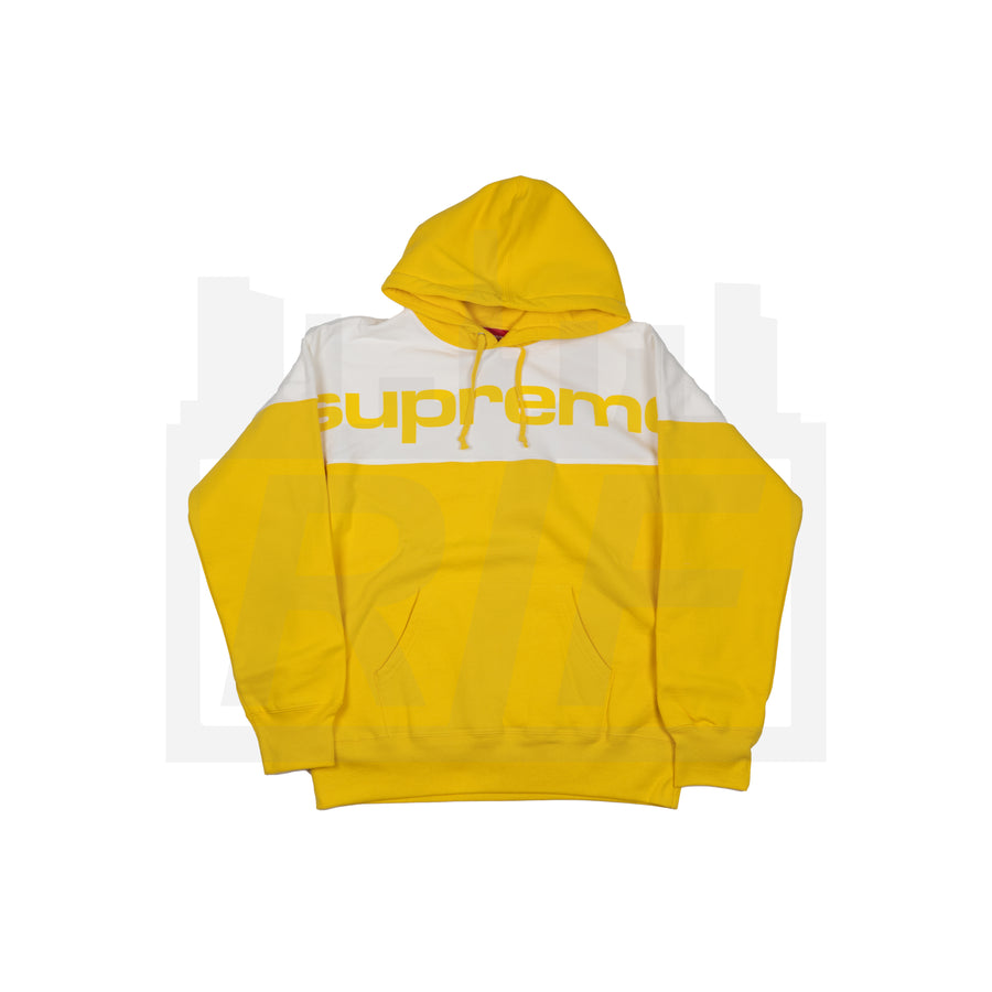 Supreme Blocked Hooded (F/W17) Yellow