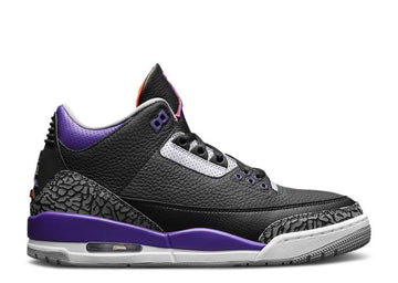 Jordan Latest 3 Retro Black Court Purple