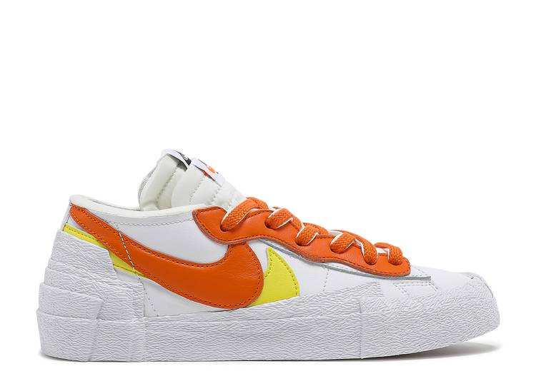 Nike Blazer Low sacai White Magma Orange (NDS)