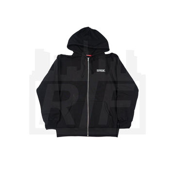 Overfiend Touch Zip Up Hooded Sweatshirt (F/W15) Black