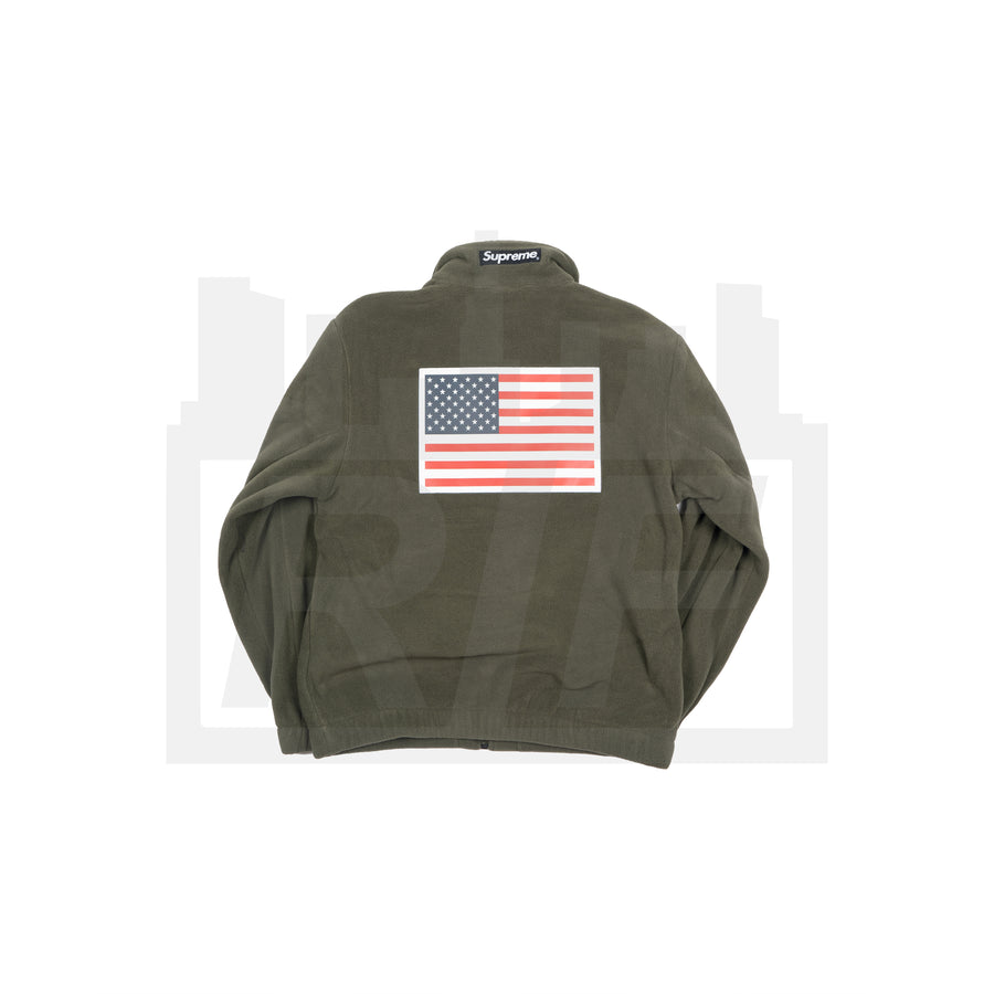 Supreme The North Face Trans Antarctica Expedition Fleece Jacket (S/S17) Olive