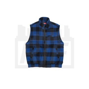 Buffalo Plaid Vest (F/W15) Blue