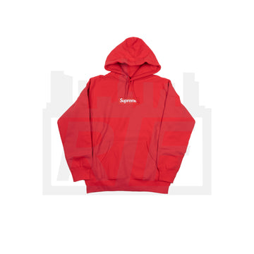 Box Logo Hooded Sweater (F/W16) Red