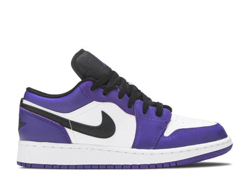 Jordan Nike 1 Low Court Purple White (GS)