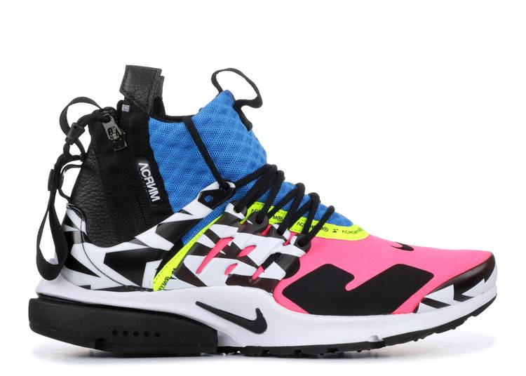 Nike Air Presto Mid Acronym Racer Pink (2018) (WORN)